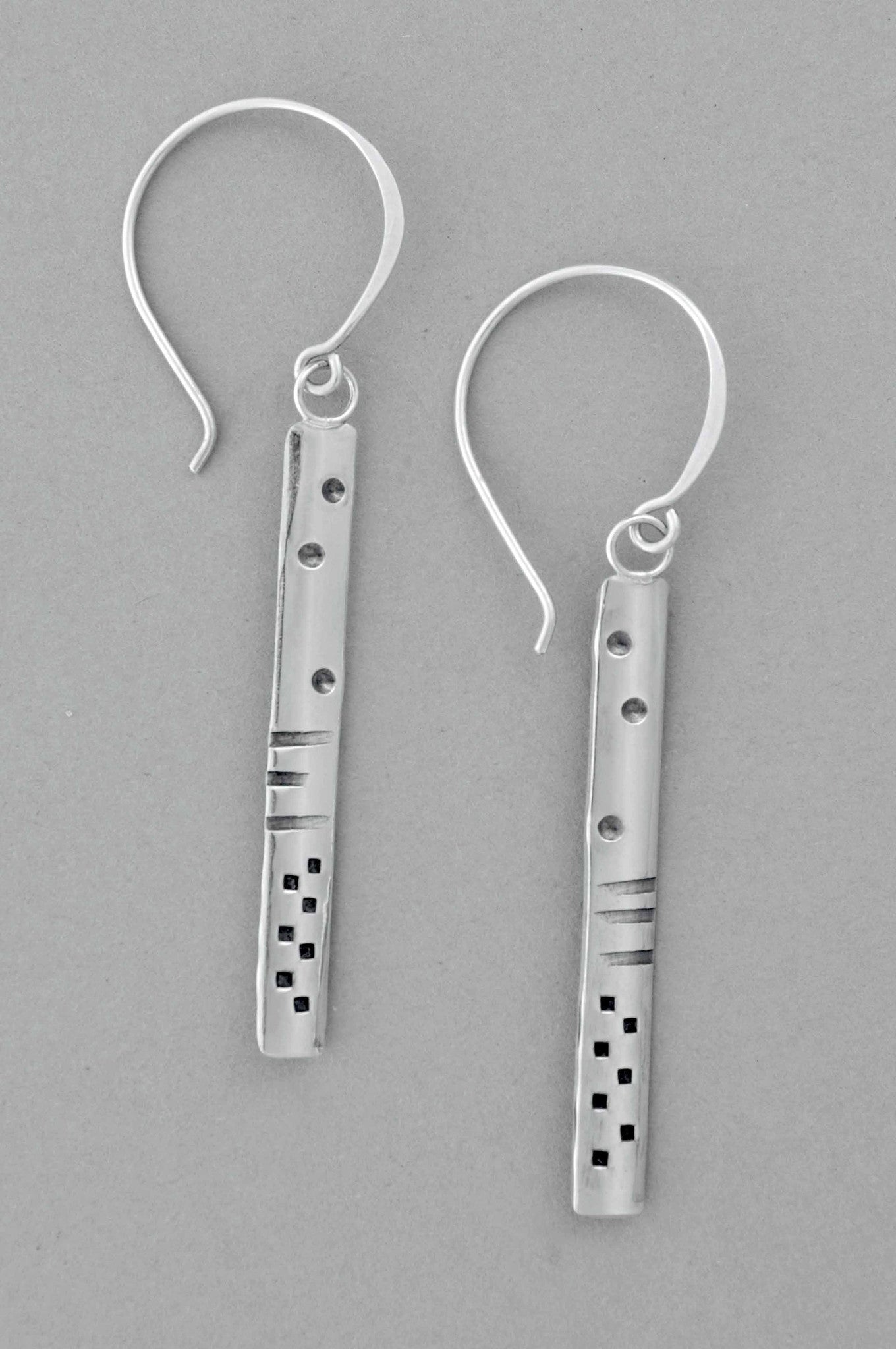 sterling silver dangle earrings