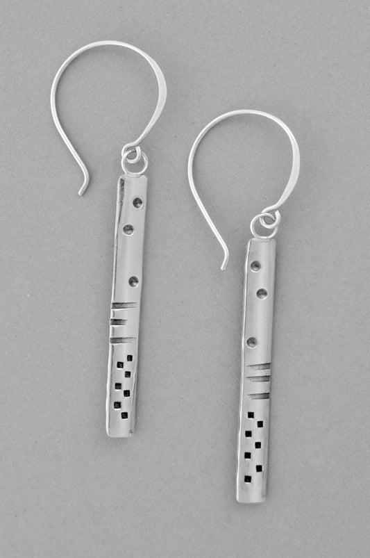 sterling silver dangle earrings