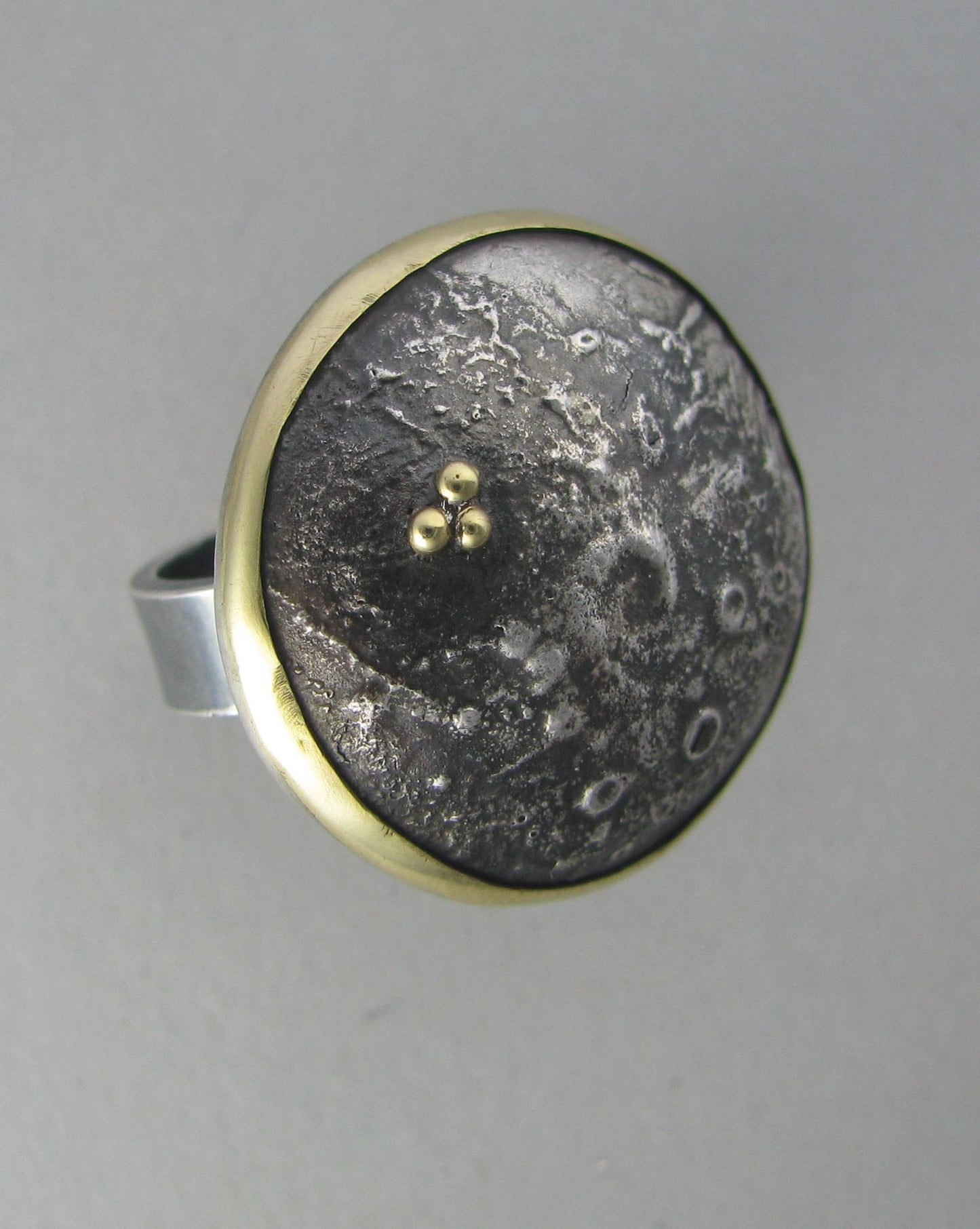 domed sterling cocktail ring